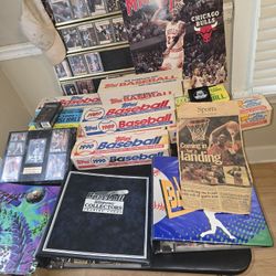 Baseball And Basketball Cards 