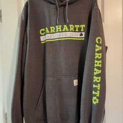 PAIR of Excellent Barely Used Condition XL (Tall) CARHARTT Hoodies