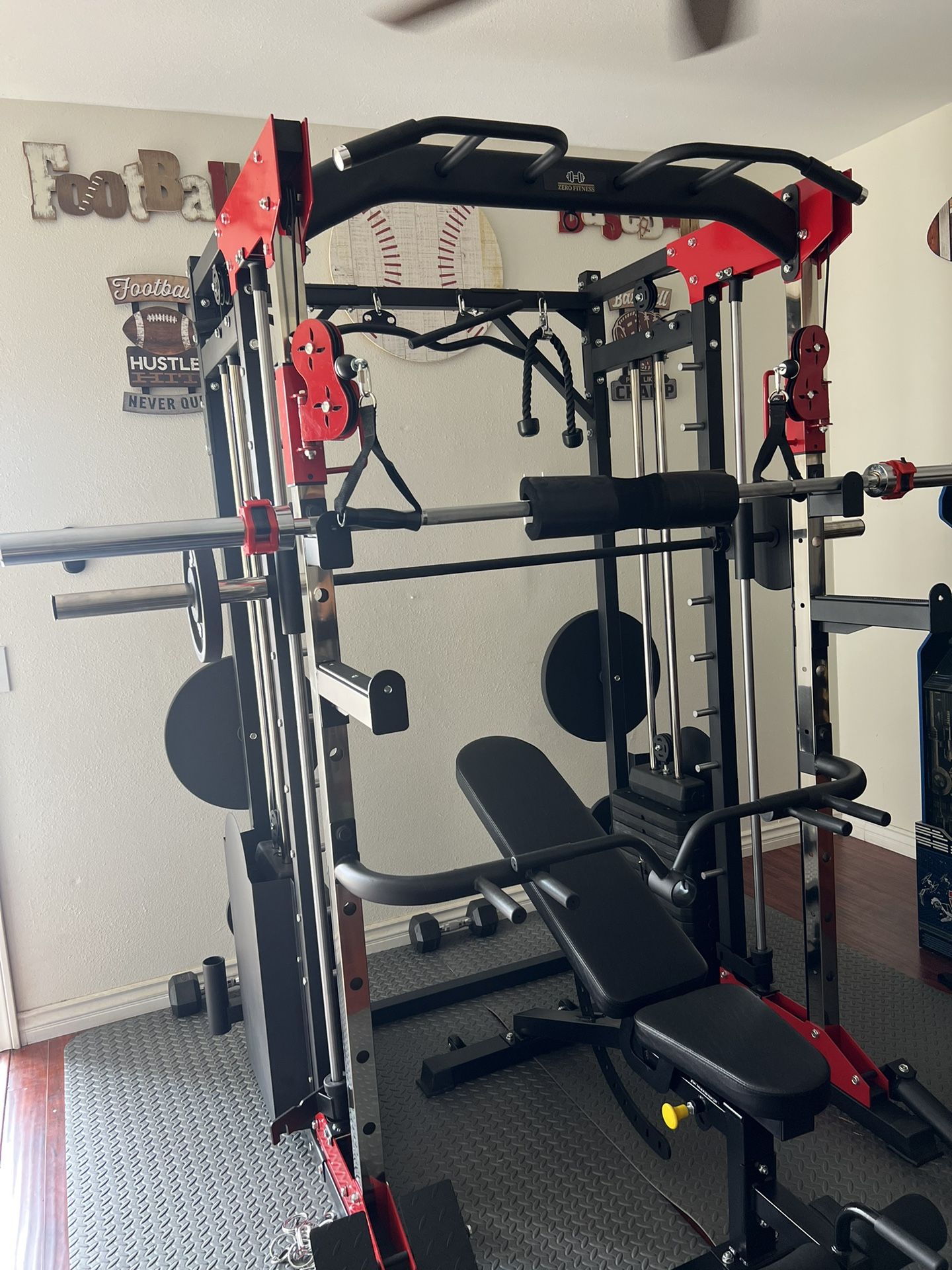 💥❗️NEW‼️FREE ASSEMBLY/DELIVERY 🔥🚚💥SMITH MACHINE✅ Complete Bundle✅