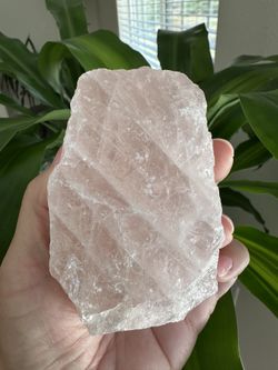 New, Beautiful Rose Quartz Crystal Formation. 