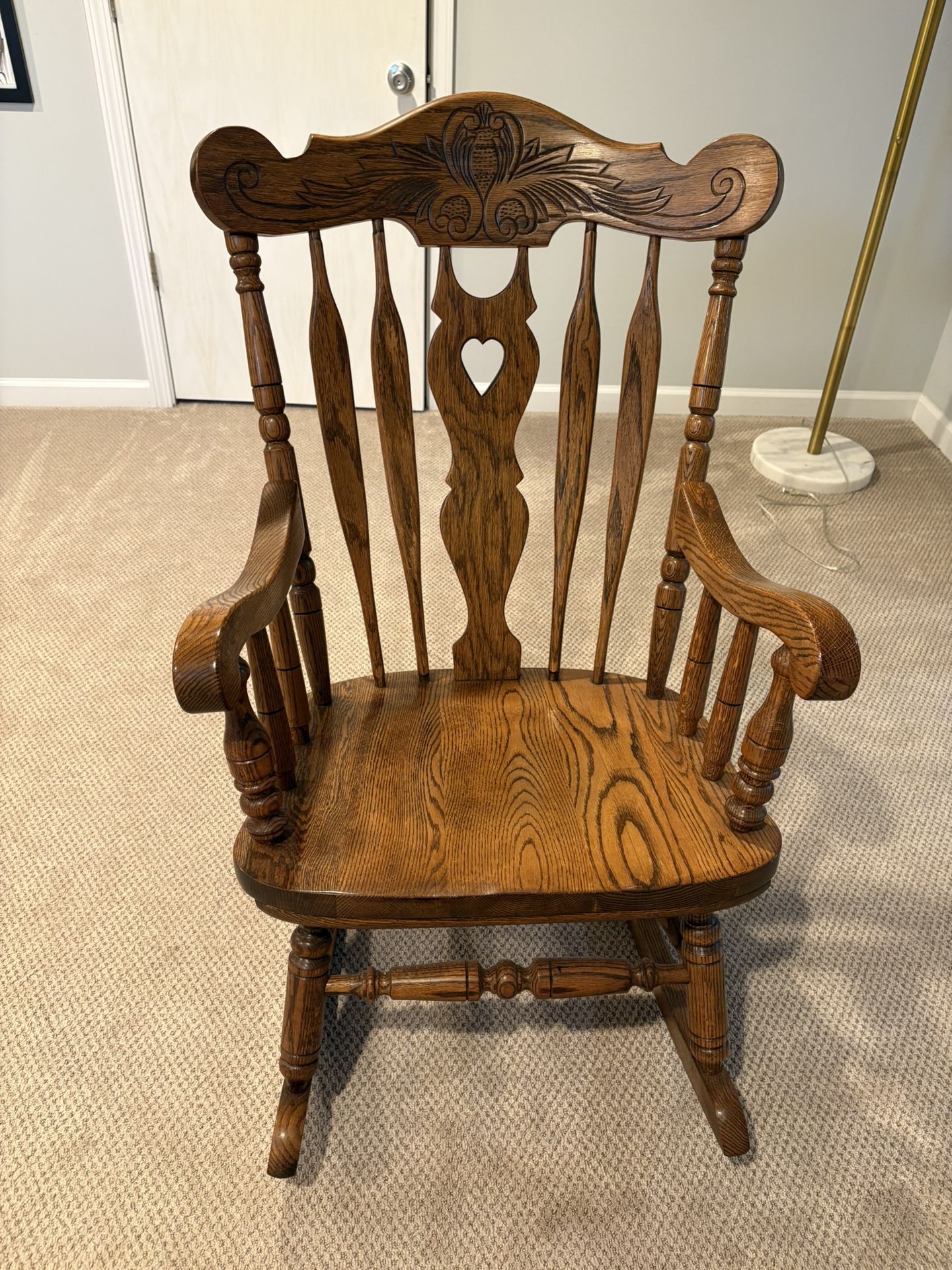 Vintage Wooden Rocking Chair
