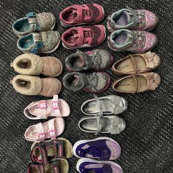 girls' shoes, size 8