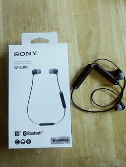 sony WI - C300 Bluetooth Headset