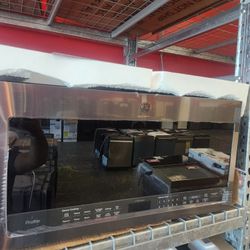 Ge Profile 30 Inch Over The Range Microwave Dark Stainless PVM9005BLTS