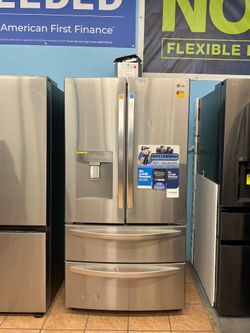 LG Smart Pull Handle 29 Cu. Ft. French Door Refrigerator With Ice Maker And Water Dispenser
