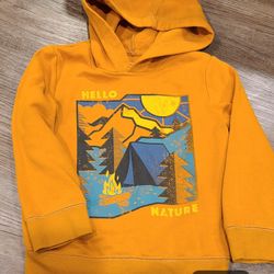 5T mustard yellow sweatshirt 