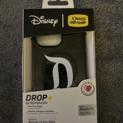 OtterBox Disneyland Drop + iPhone 15 Pro Max Case Cover D Mickey Ears Logo 