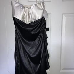 Black & White Evening/Cocktail Dress - Size 13W