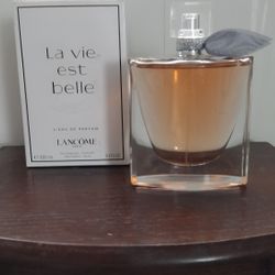 LANCOME La vie est belle L'eau de Parfum Spray  3.4oz  