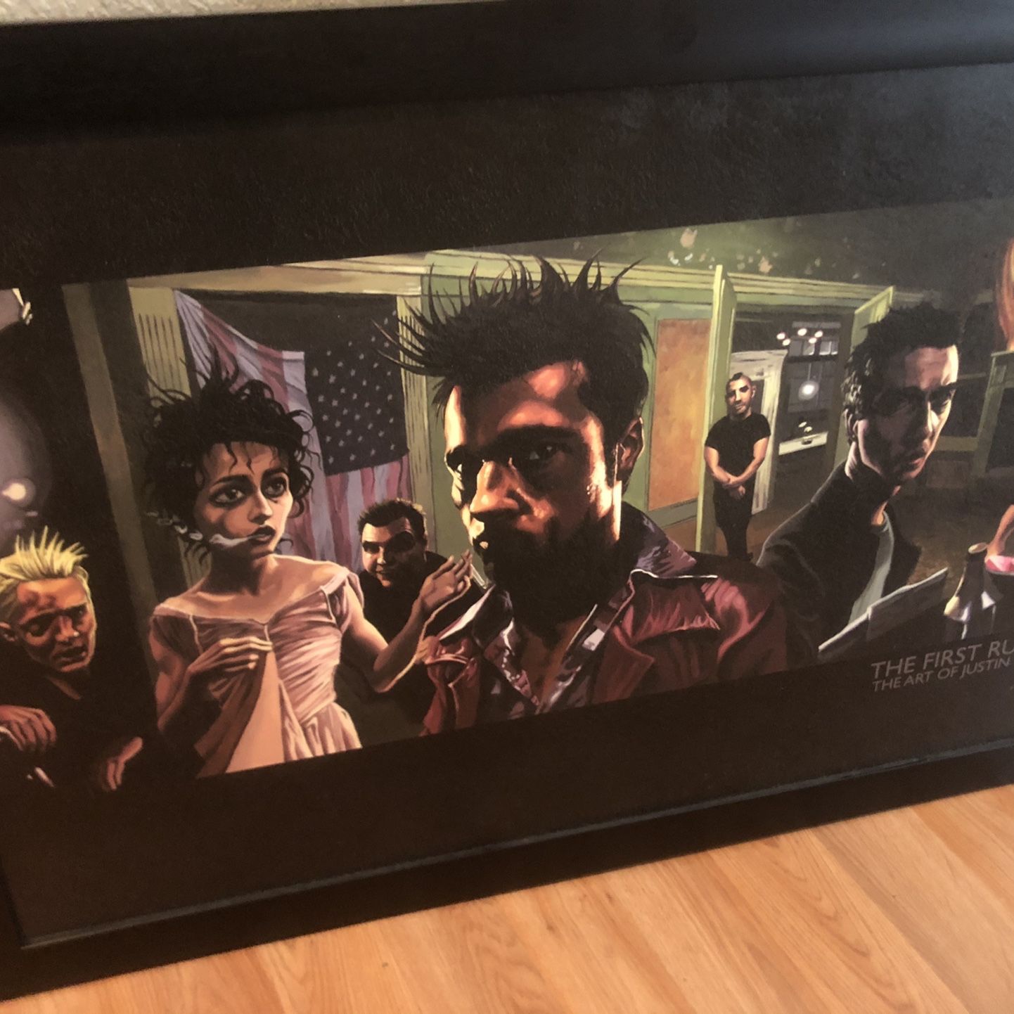 おもちゃ Framed Poster of Justin Reed Framed Justin Reed Fight Club Poster for Sale in Dallas, TX - OfferUp