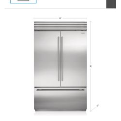 🔥 Sub-Zero 48” Classic Series French Door Built-In Refrigerator 🔥
