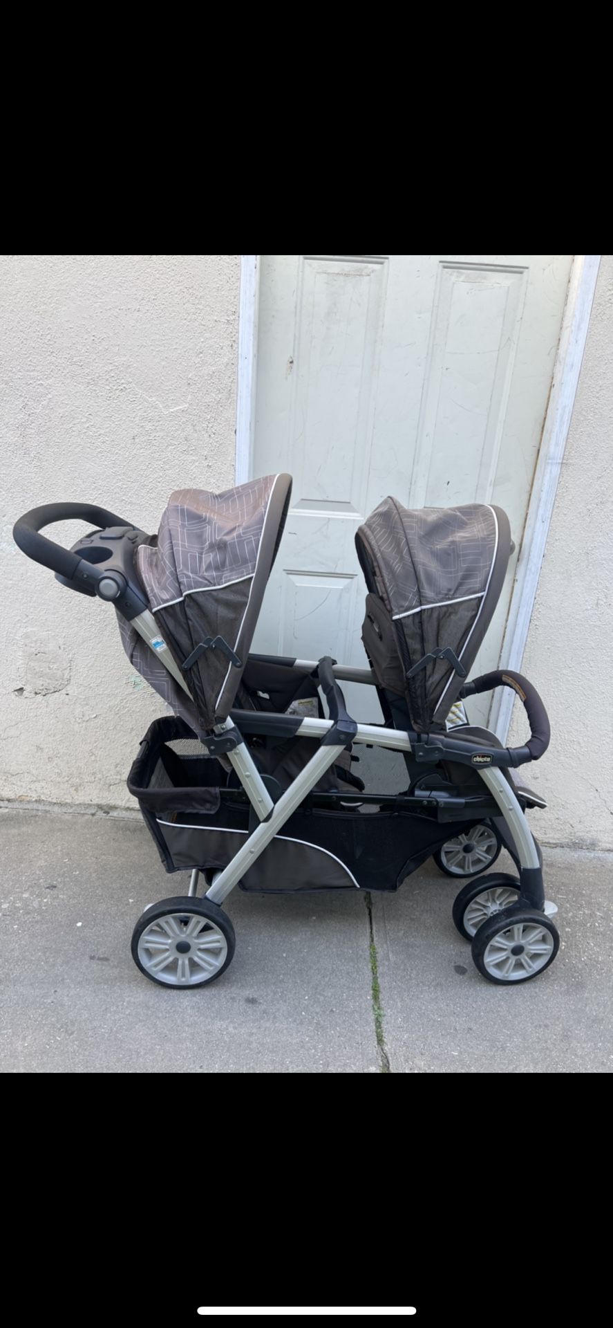 CHICCO DOUBLE STROLLER