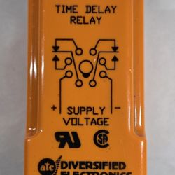 Delay On Make Time Delay Relay 120V AC/DC  TUC-120-ALA-010 , 2 SPDT Sets Of Contacts , Diversified Electronics