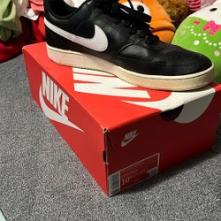 Nike Court Vision Black For Sale 