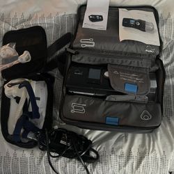 Grey Travel Case & Accessories AirSense10 Anti Snoring Machine Sleep Apnea 