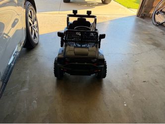 12V Kids Jeep Ride-On Car with RC (BLACK)
