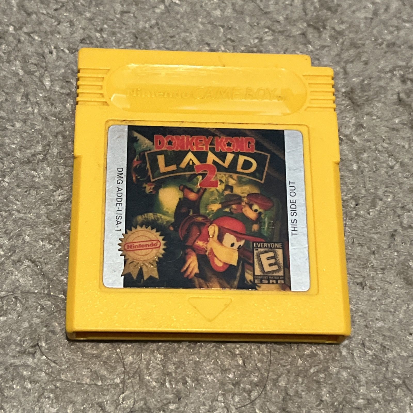 Donkey Kong Land 2 (Nintendo Game Boy, 1996) Game Cart Only Tested