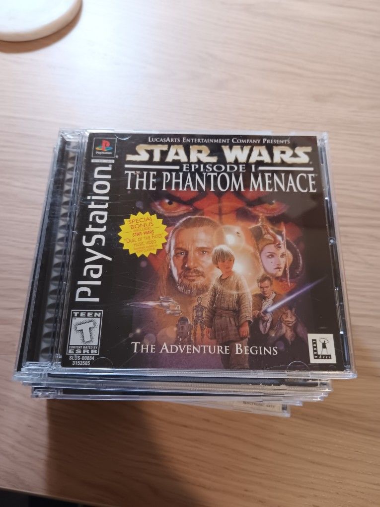 Ps1 Star Wars Episode 1 Phantom Menace