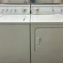 WE DELIVER• KENMORE 80 Series Heavy Duty Super Capacity PLUS Washer & Dryer Set -WORKS GREAT!!!