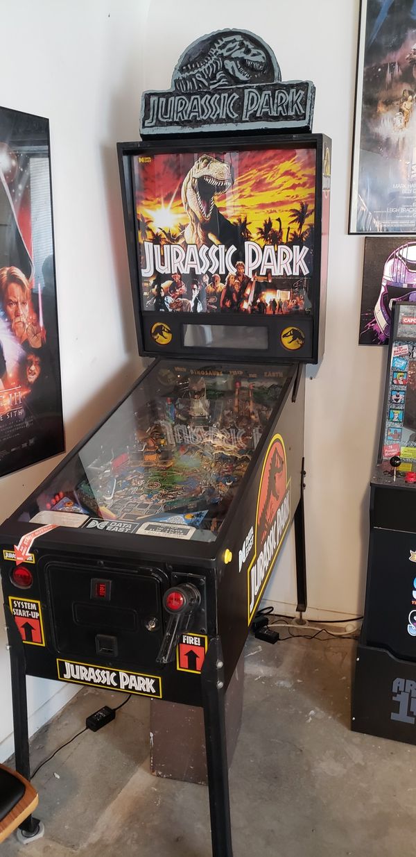 Jurassic Park Pinball machine for Sale in Los Angeles, CA - OfferUp