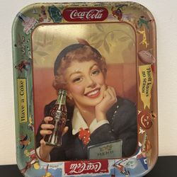 Antique Original Coke Tray 