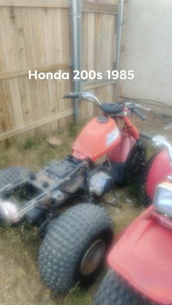 Honda ATC 200s 1984