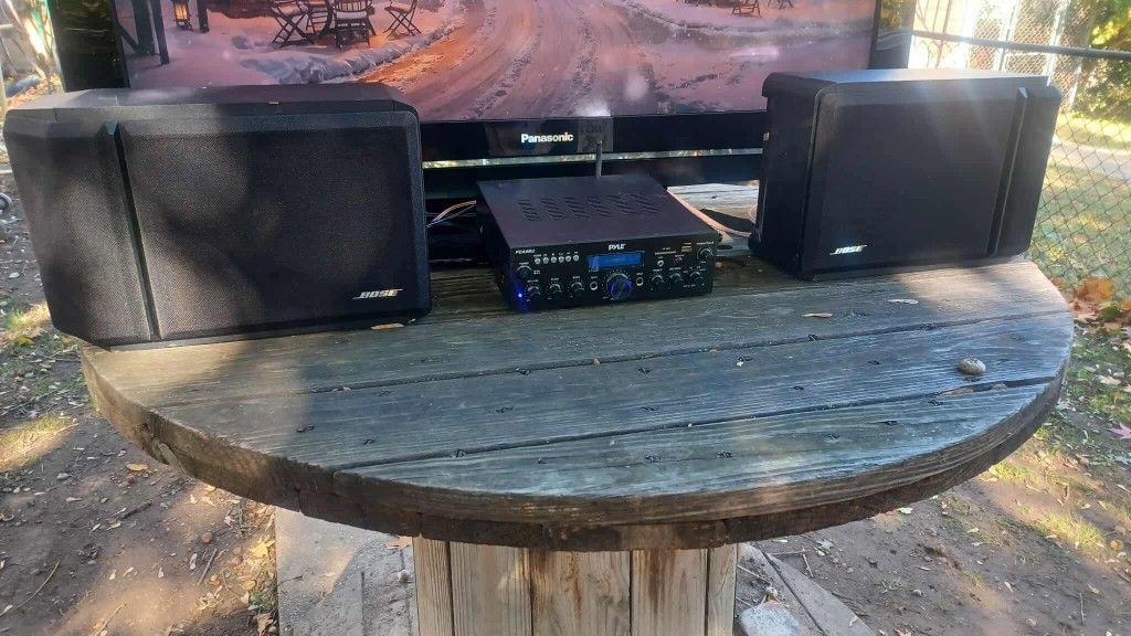 BOSE 201 SERIES IV SPEAKERS AND 200W PYLE BLUETOOTH RECEIVER $250 FINAL PRICE