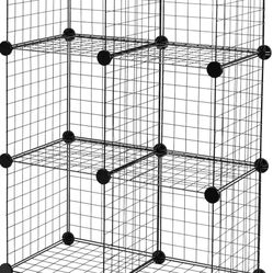 Wire Grid Stackable Shelves
