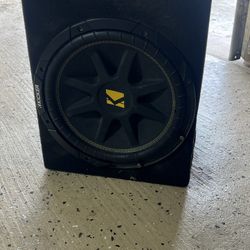 Kicker Comp 12 Inch  4 Ohm 