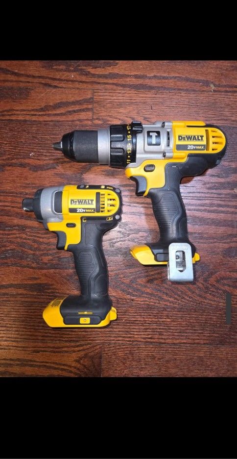 Dewalt Hamerdrill And Impact Tool Only *OBO *