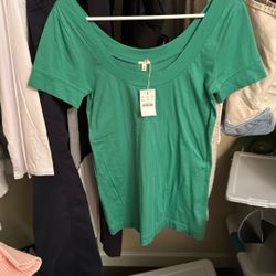 J.Crew Women’s T-Shirt, NWT, Green, M