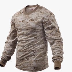 Long Sleeve Camo T-Shirt