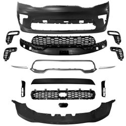 Dodge Durango SRT Hellcat Style Front 2021 2022 2023 2024