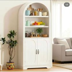 Modern tall arched cabinet. $165 here in Apple valley.