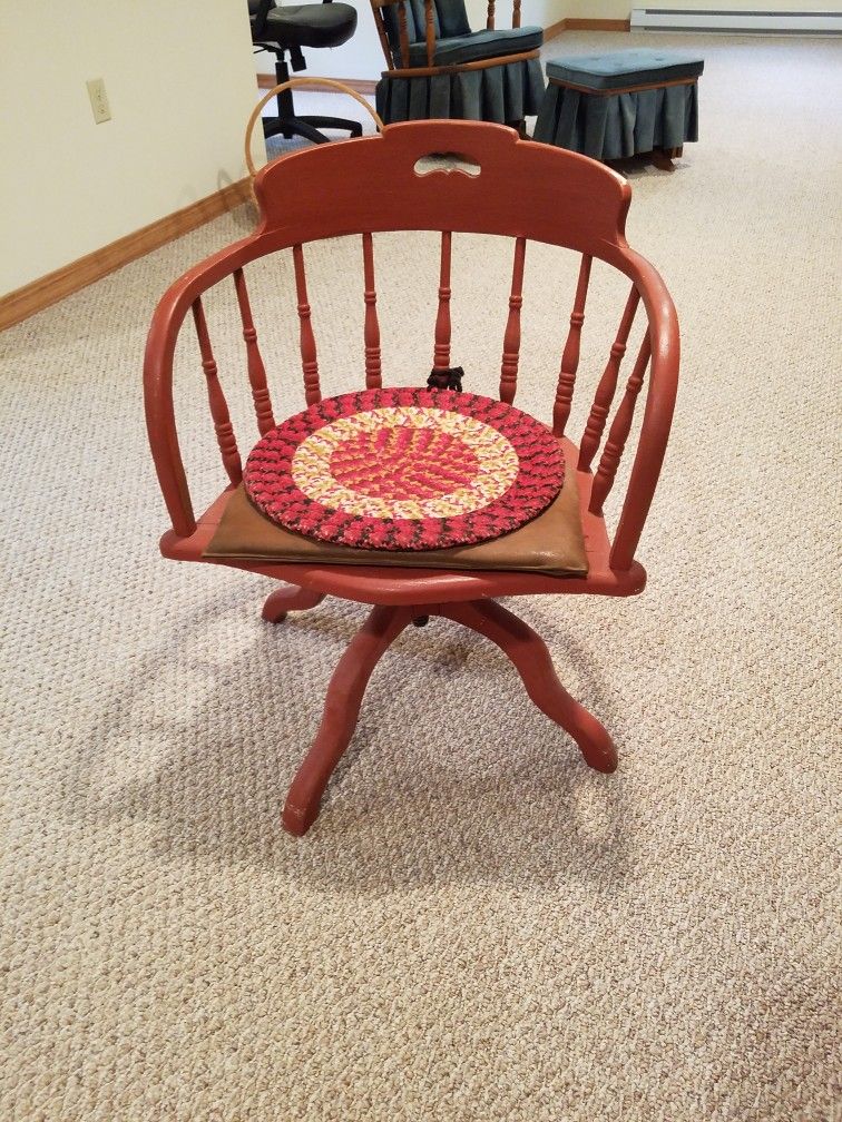 Antique  swivel chair