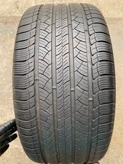 1) 295/40/20 Michelin Latitude Tour HP Tire.  Came off a Porsche  Tread measures 8/32  DOT 3824  $250 for One ($517 online)  I carry other sizes as we