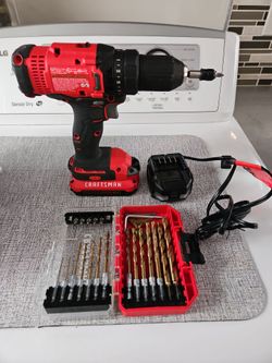 Craftsman Drill with bits