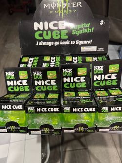 Monster Energy Nice Cube squishy Toy