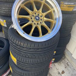 New 17” MST Rims/tires