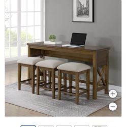 Bayside Furnishings Lathan 4-Piece Sofa Table Set (New In Box)