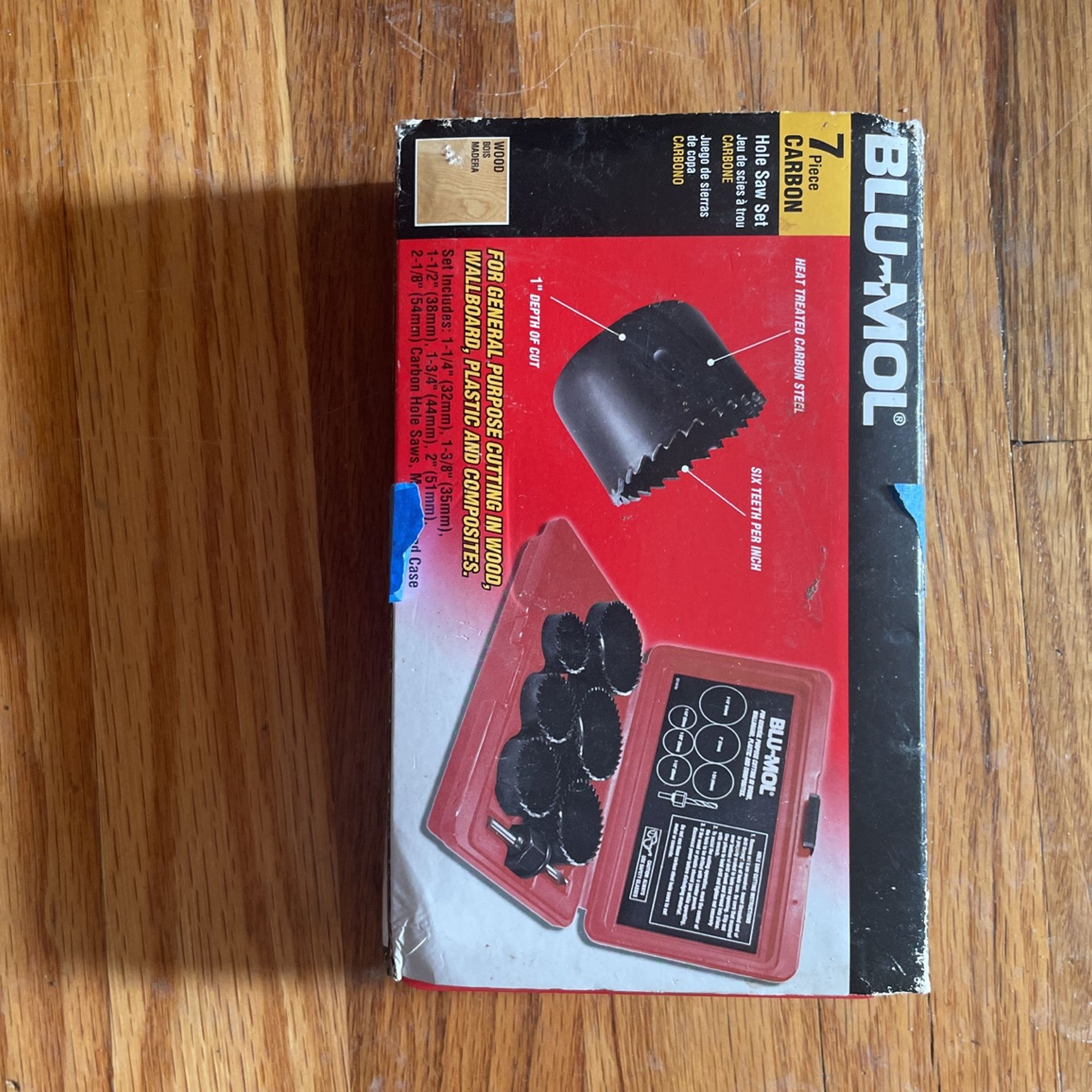 Blu Mol Hole Saw Set