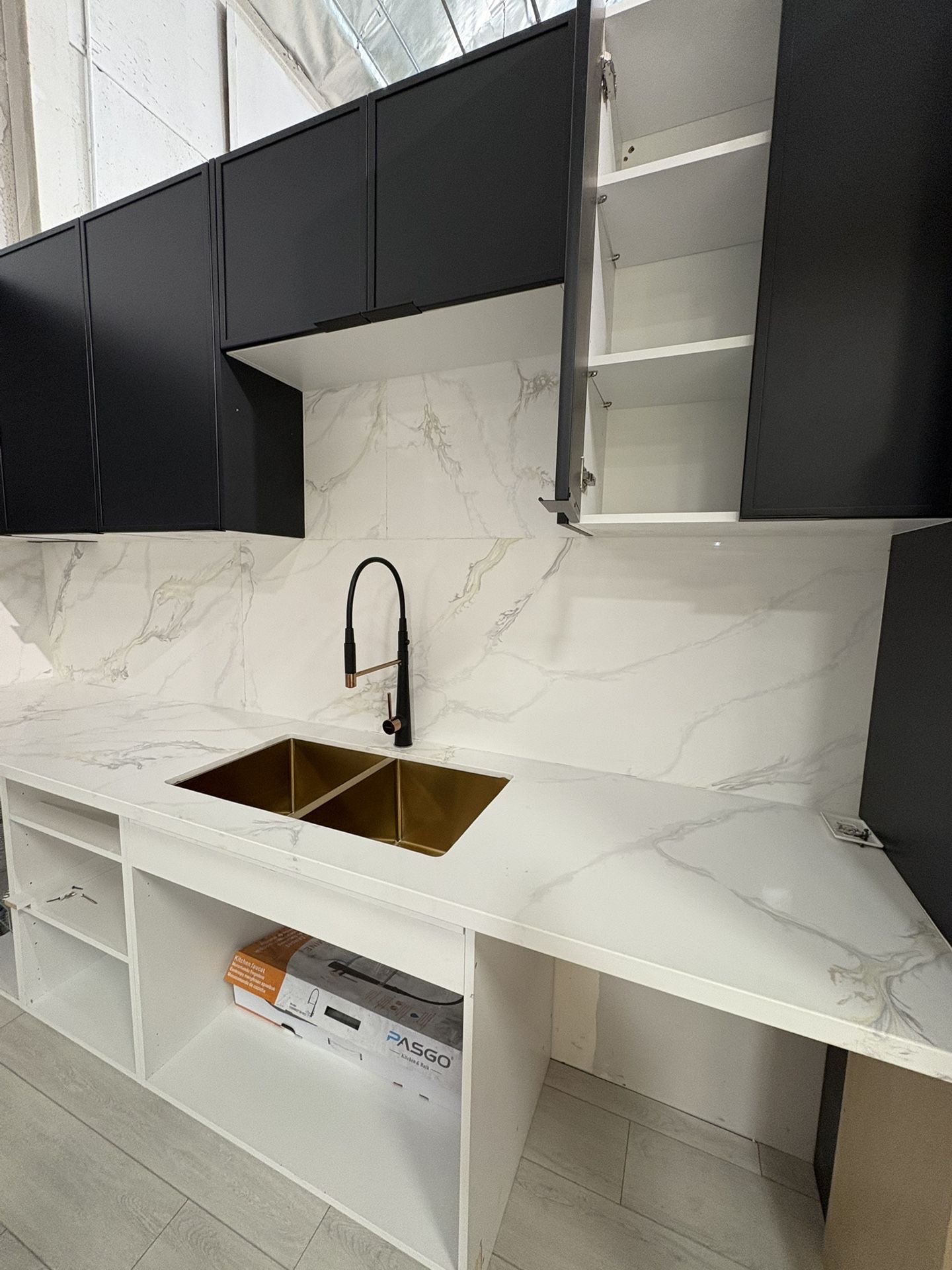 European Style Cabinet- Black