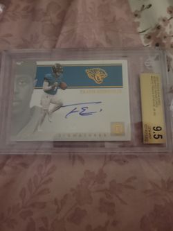 Travis Etienne Jr. Auto /50
