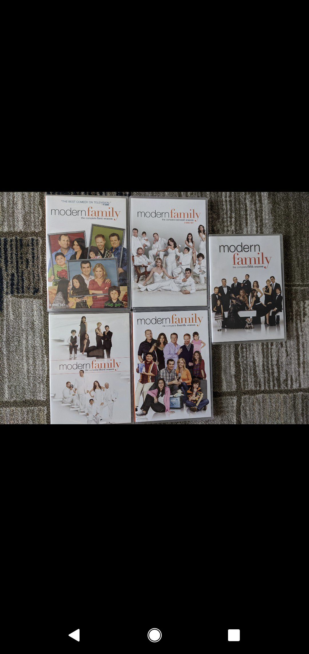Modern Family DVDs