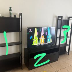 Shelves And TV table