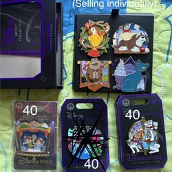 Disney Pins Artist Collection  And Magical Theatre.  Please See Description Below