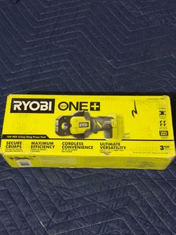 Ryobi ONE+ 18V Cordless PEX Crimp Ring Press Tool