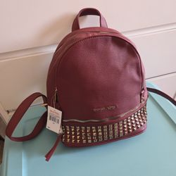 New Burgundy Small Backpack 🎒  $45