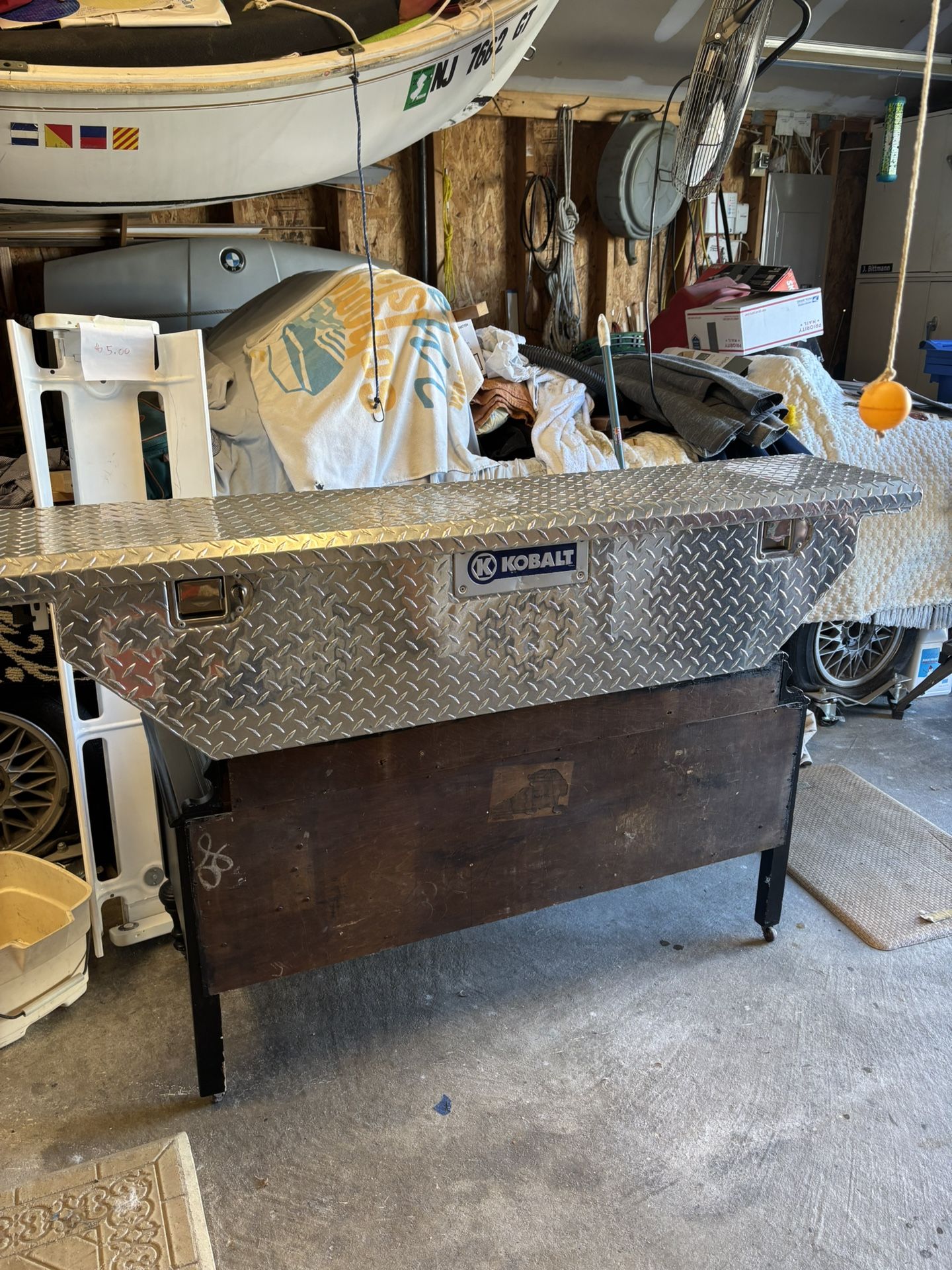 TRUCK TOOL BOX KOBALT Aluminum Like New Will Fit A Chevy Colorado Truck $25