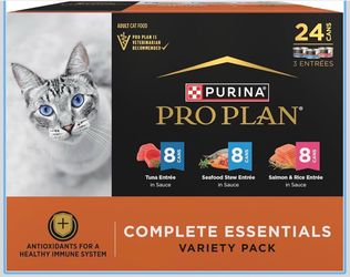 Purina Pro Plan Complete Essentials Wet Cat Seafood